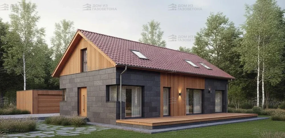 Проект Двухэтажный дом 15 на 13, 193 м2