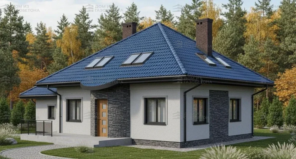 Проект Двухэтажный дом 15 на 13, 191 м2