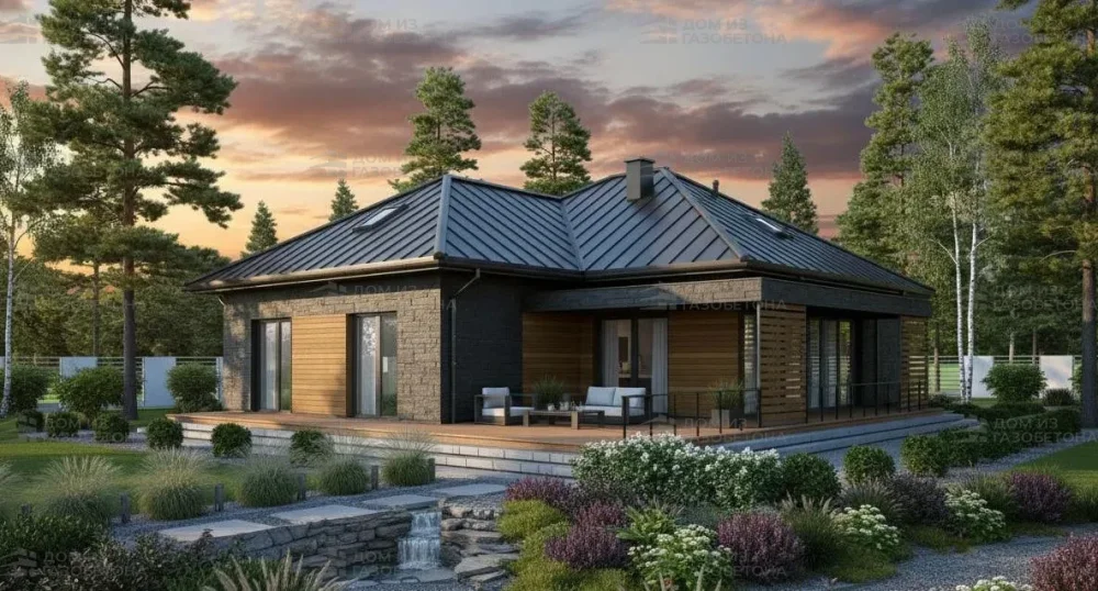 Проект Двухэтажный дом 14 на 18, 228 м2