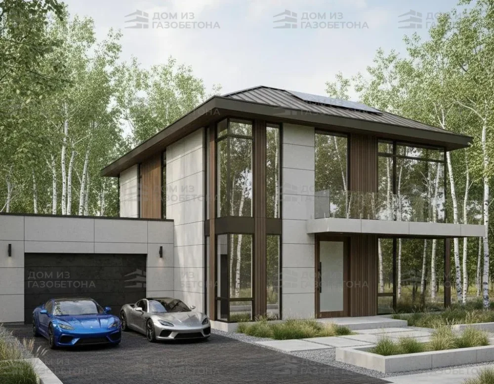 Проект Одноэтажный дом 16 на 13, 170 м2